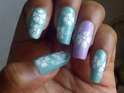 nail hibiscus acrylic teen polish junkie too