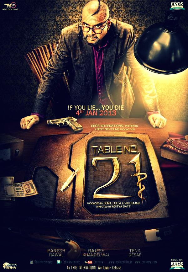 Table No. 21 - Theatrical Trailer ft. Paresh Rawal, Rajeev Khandelwal