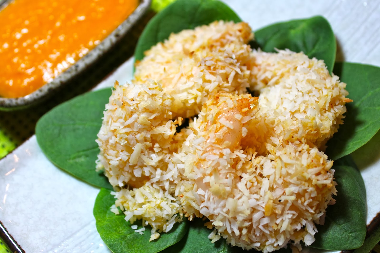 JULESTOPIA Coconut Shrimp with Pineapple Curry Dip