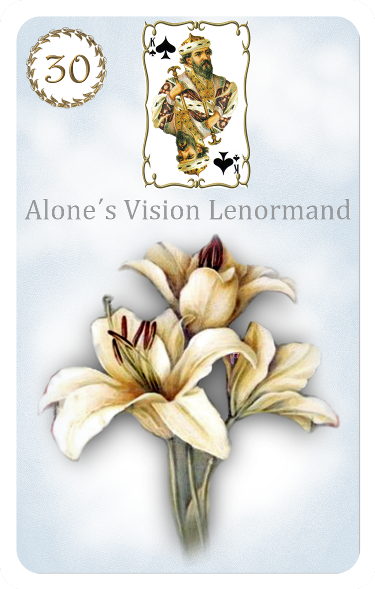 ShaLenormand 30 Лилиум Lily K ♠