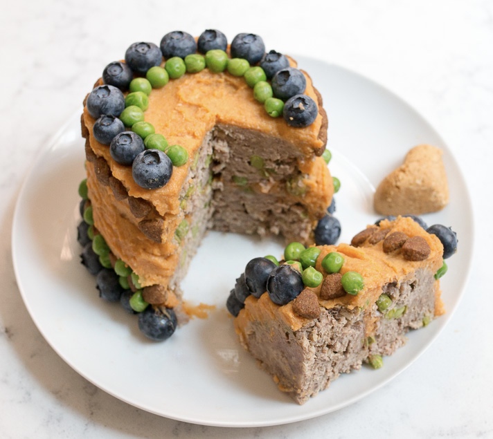 Dog Birthday Cake Recipe Meatloaf & Veggies 17 Apart