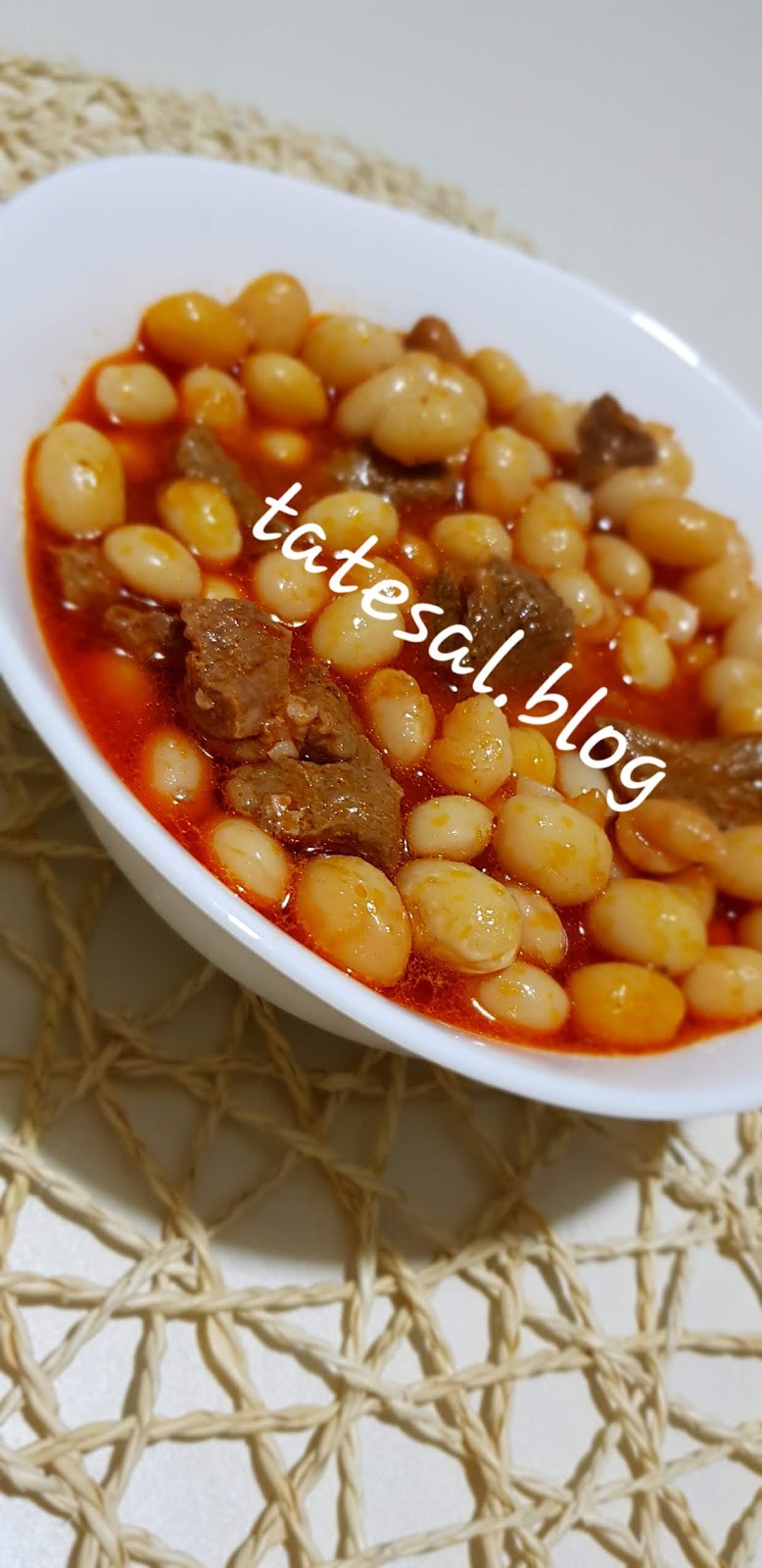 TATESAL DÜDÜKLÜDE ETLİ KURU FASULYE