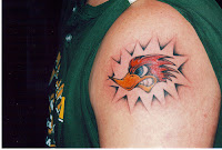 Woody Woodpecker Tattoo
