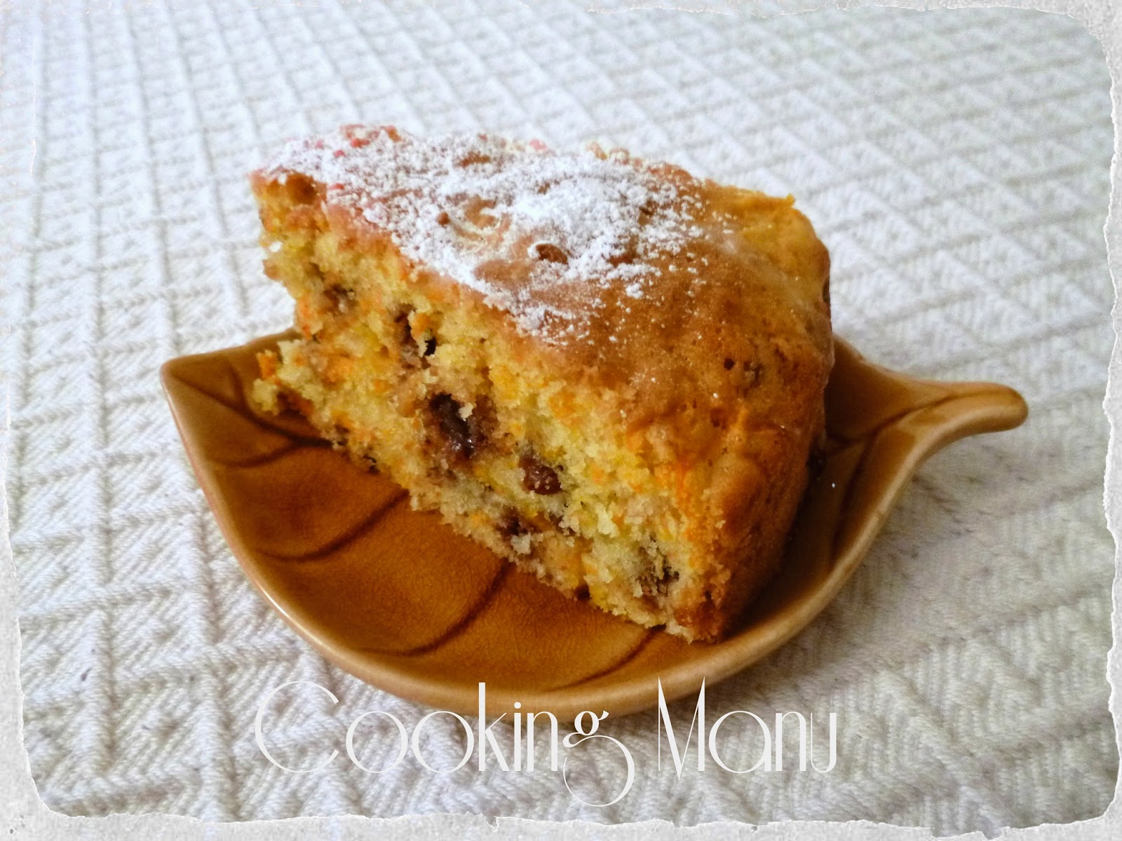 torta di carote (carrot cake)