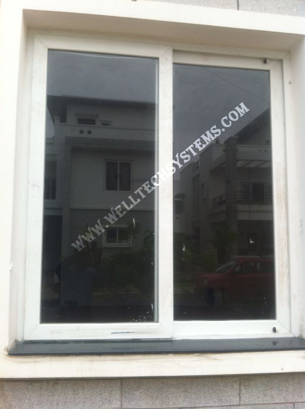 uPVC Windows And Doors, Hyderabad,India. 2 Track uPVC Sliding Windows