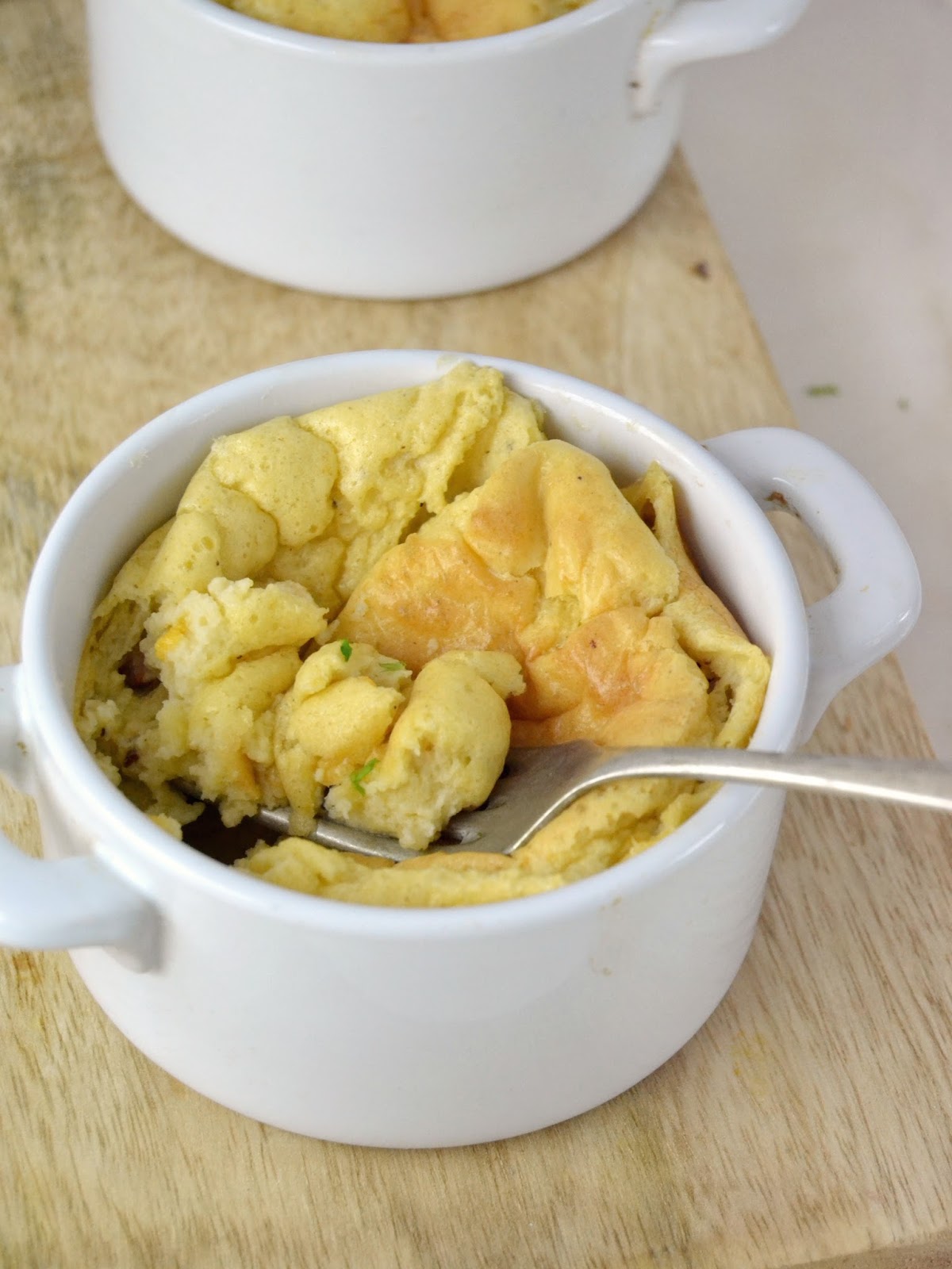 Soufflé de queso y bacon ¡Riquisimo! Cuuking! Recetas de cocina