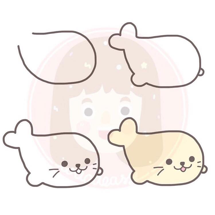 Catatanku Anak Desa Gambar Mewarnai Anjing Laut