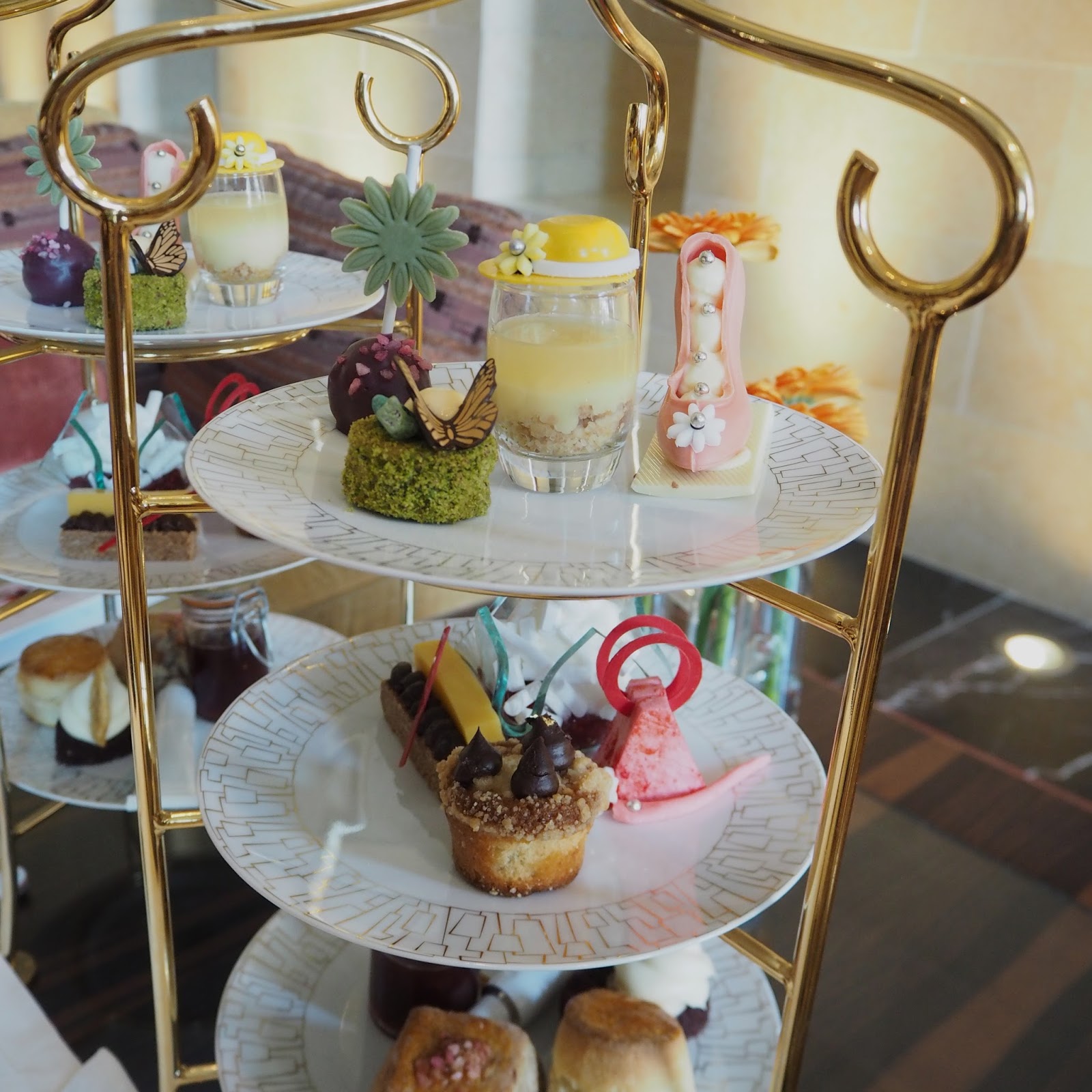 Fashion Afternoon Tea, Raffles Dubai Expat Make Up Addict