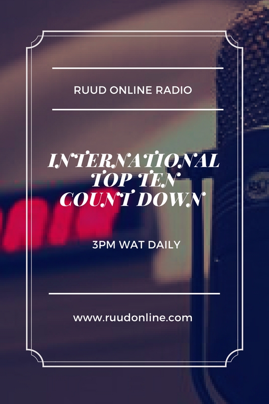 TO RUUD ENTERTAINMENT. TOP TEN RUUD INTERNATIONAL TOP TEN