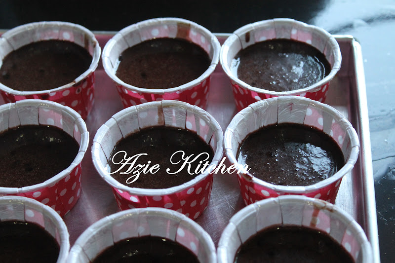 Muffin Coklat Sedap Azie Kitchen