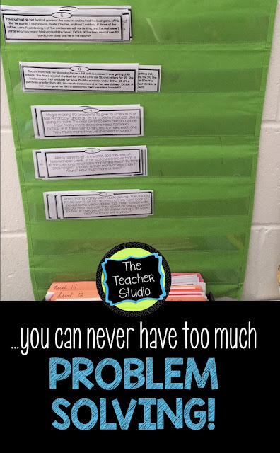 FInding ways to work problem solving into your day is so important.  Problem solving can be word problems--but there are other options as well!  Problem solving, problem solving activities, problem solving lessons, problem solving printables, grade 3 math activities, grade 4 math activities