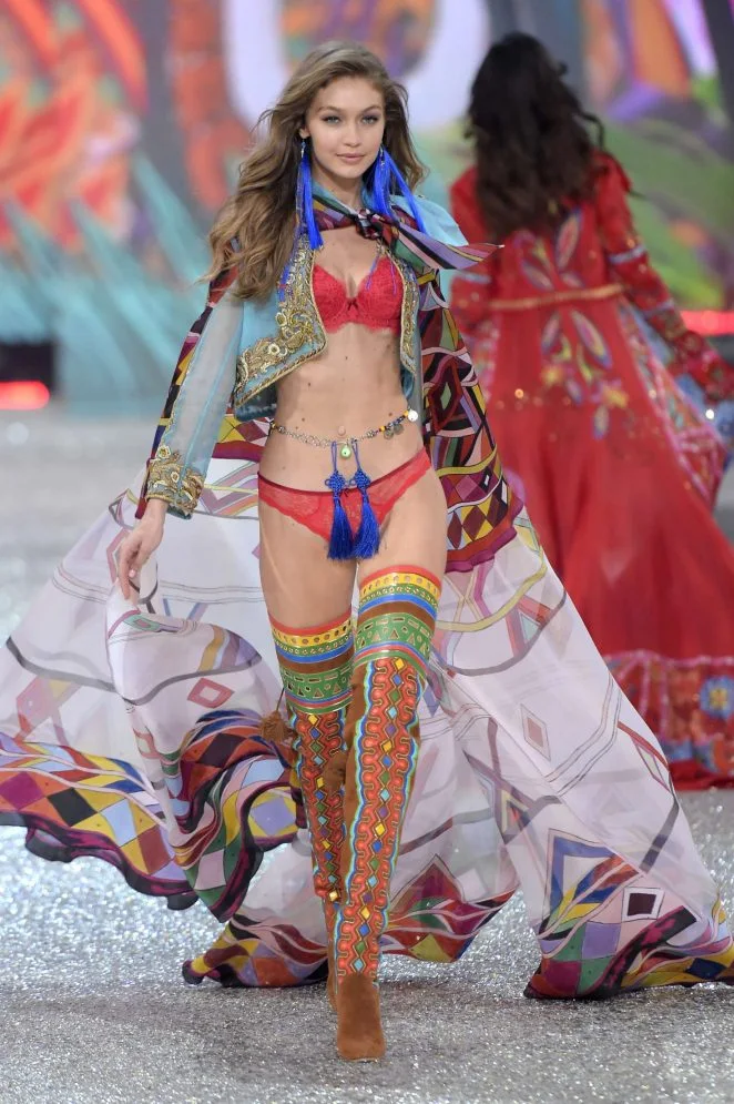 Gigi Hadid mesmerises at the 2016 Victoria's Secret Fashion Show in Paris