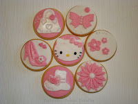 Galletas de mantequilla decoradas con fondant