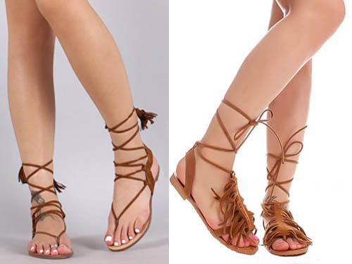 Model Sepatu Flat Lace Up Sepatu wanita trend 2016
