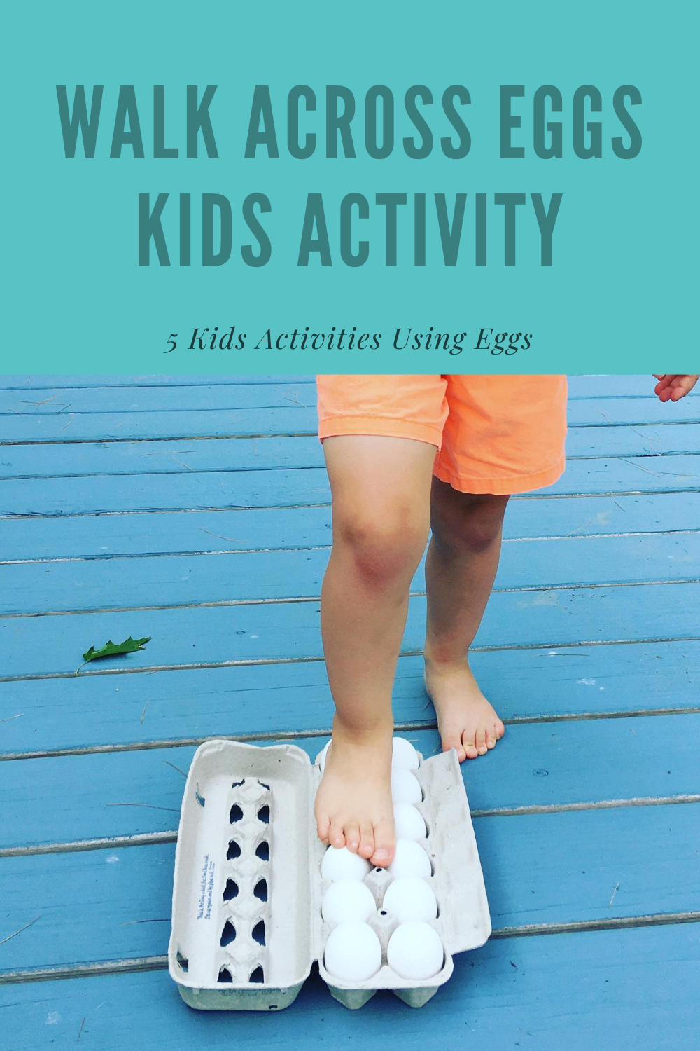 5 Kids Activities with an Egg