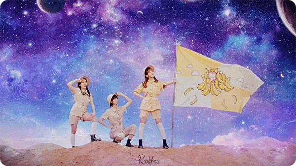 오마이걸 반하나 - 바나나 알러지 원숭이 MV.gif | 인스티즈