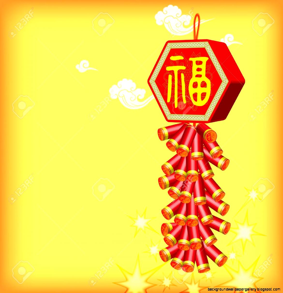 Lampion Chinese New Year Celebration Wallpaper  Wallpapers Background