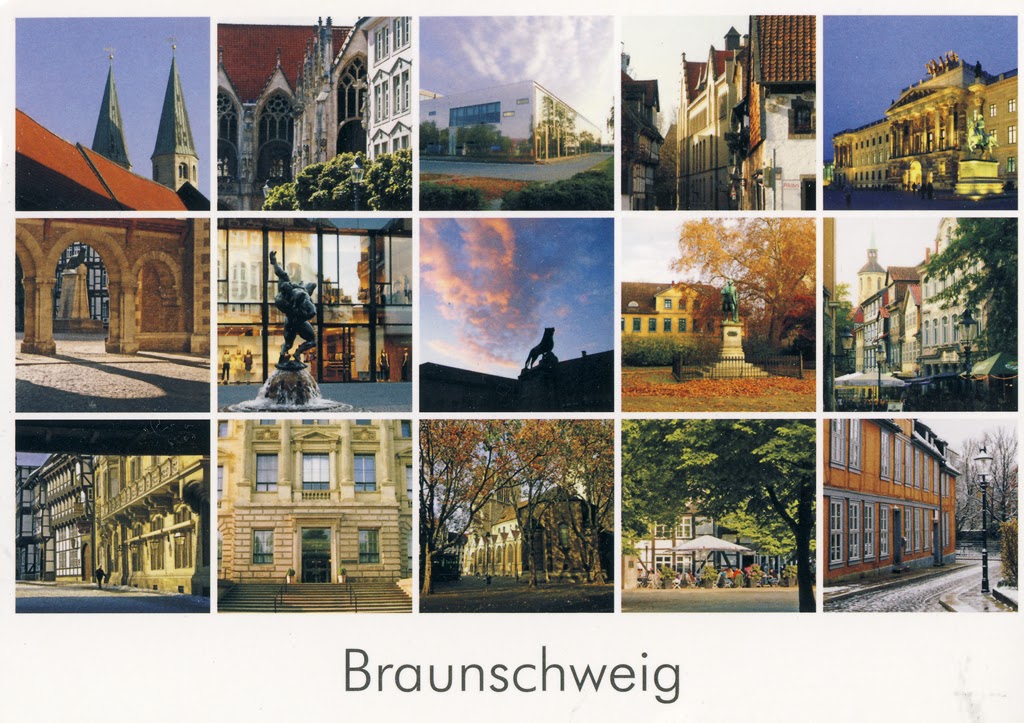 World on Postcards Braunschweig / Brunswick, Lower Saxony Germany