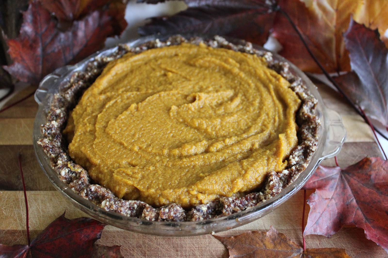 This Rawsome Vegan Life raw pumpkin pie