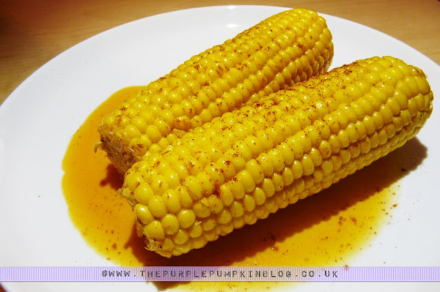 Cayenne Buttered Corn on the Cob | The Purple Pumpkin Blog