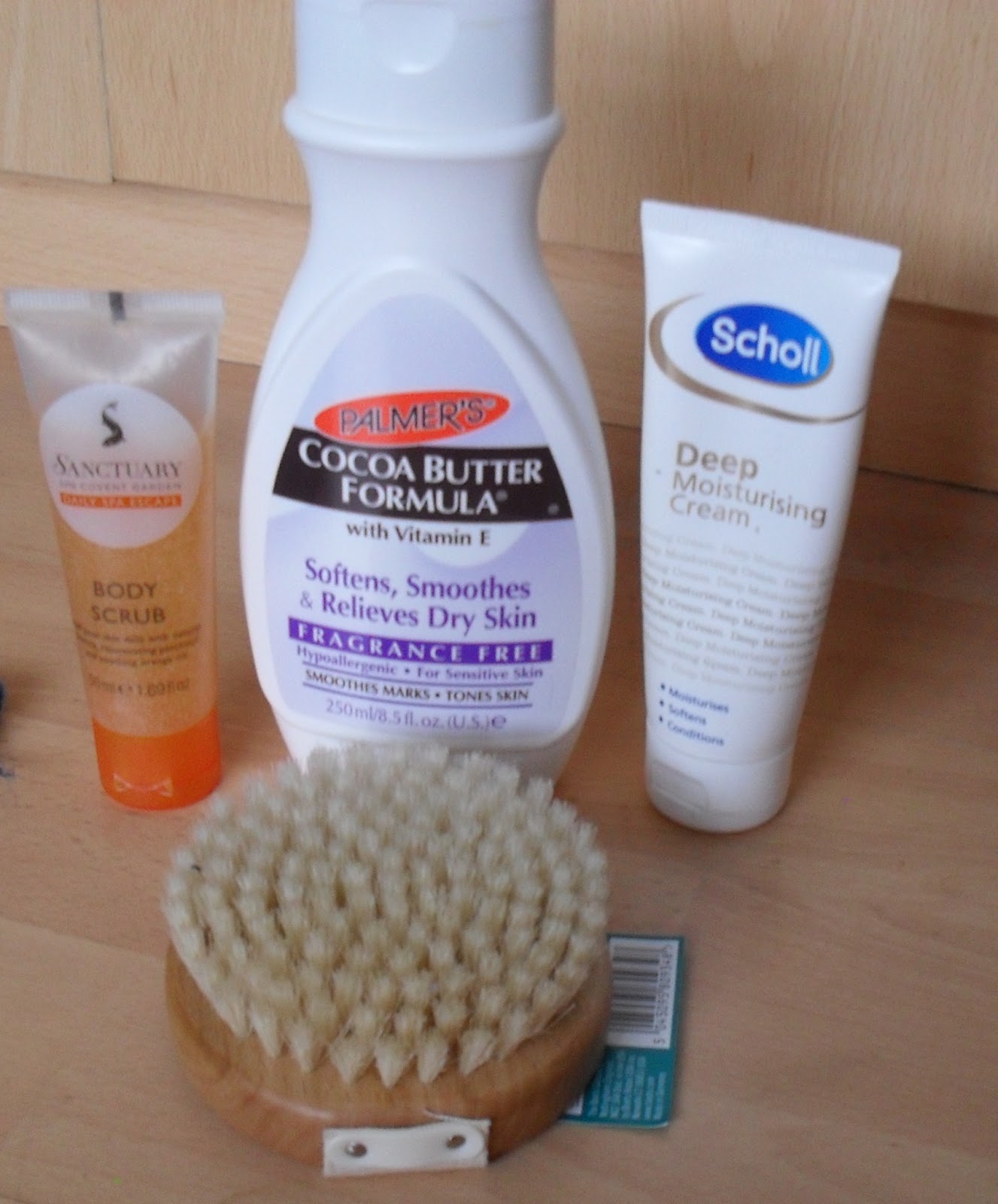 body care routine for dry skin
