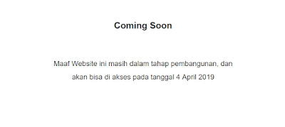 Cara Membuat Maintenance Mode (Coming Soon) di WordPress Cara Membuat Maintenance Mode (Coming Soon) di WordPress