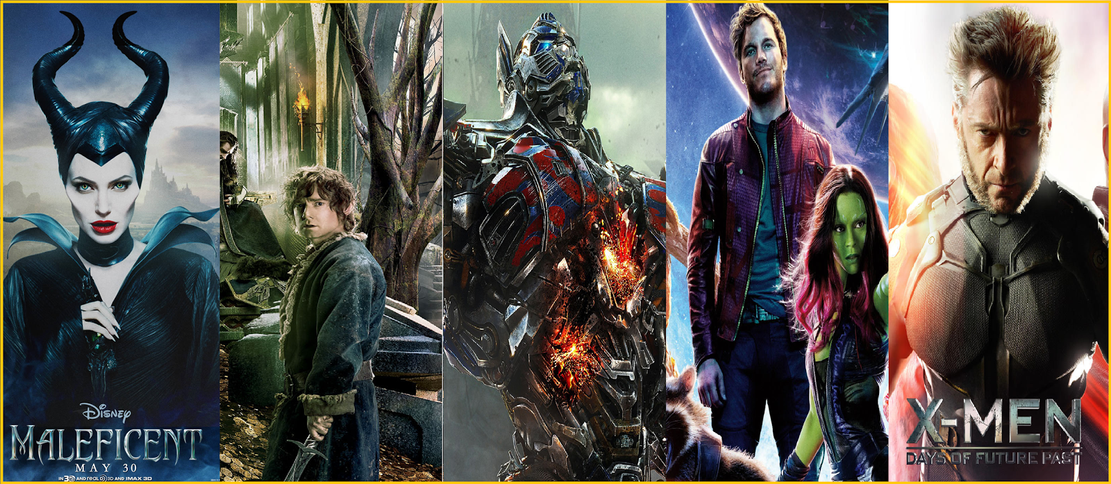 Top 20 Highest Grossing Movies 2014