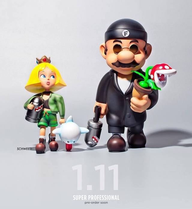 Super Mario Bros x LEON The Professional = SUPER PROFESSIONAL by Fools  Paradise for Jan 11 Pre-order