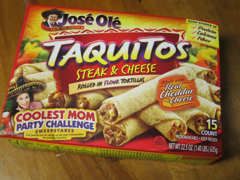 Frozen Friday Jose Ole Steak & Cheese Flour Taquitos