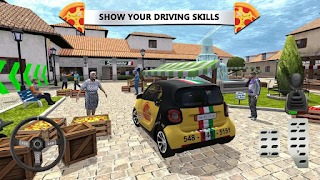 تحميل أخر إصدار لعبة توصيل البيتزا برابط مباشر Pizza Delivery : Driving Simulator