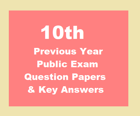 10th Std Maths Book Tamil Medium