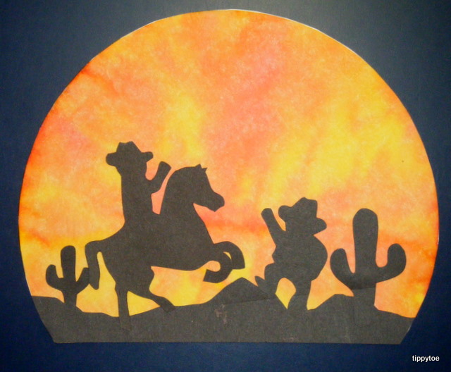 Tippytoe Crafts: Desert Sunsets