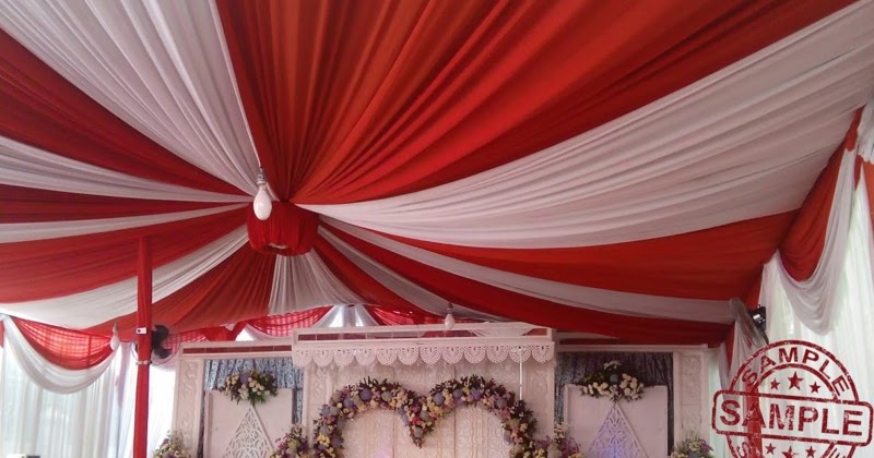 Harga Dekorasi Tenda Pernikahan Di Rumah Sederhana Mulai 130 Ribuan