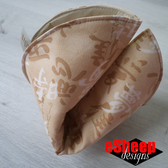Fabric Fortune Cookie by eSheep Designs