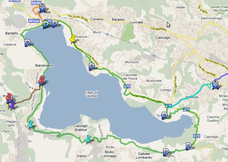 ...e perché no?!? Ciclabile lago di Varese ...e perché no?!? Ciclabile lago di Varese