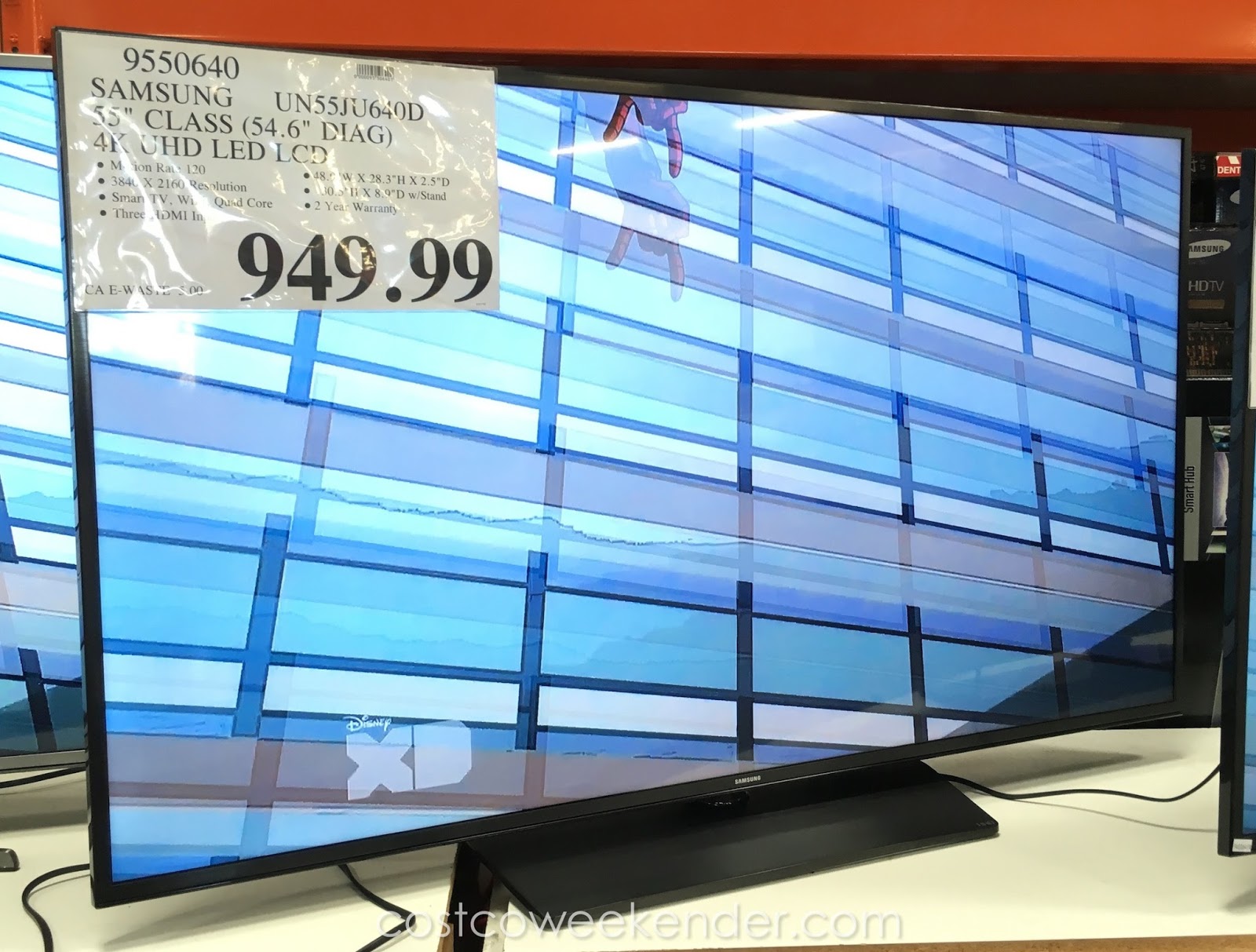 55 inch led tv deals costco