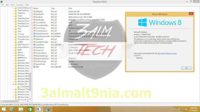  Windows 8.1 Pro Vl Update 3 x86$32 En - عالم التقنيه