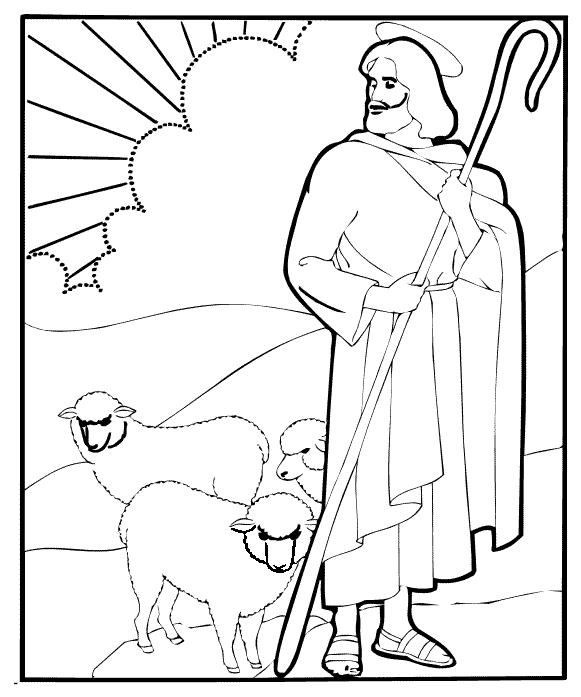 Free Coloring Pages: Religious Easter Coloring Pages
