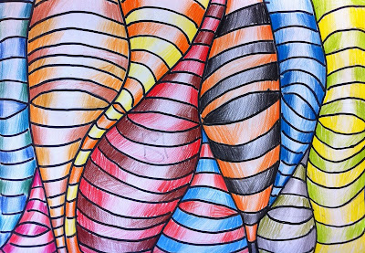 Turó Art: Spiral forms
