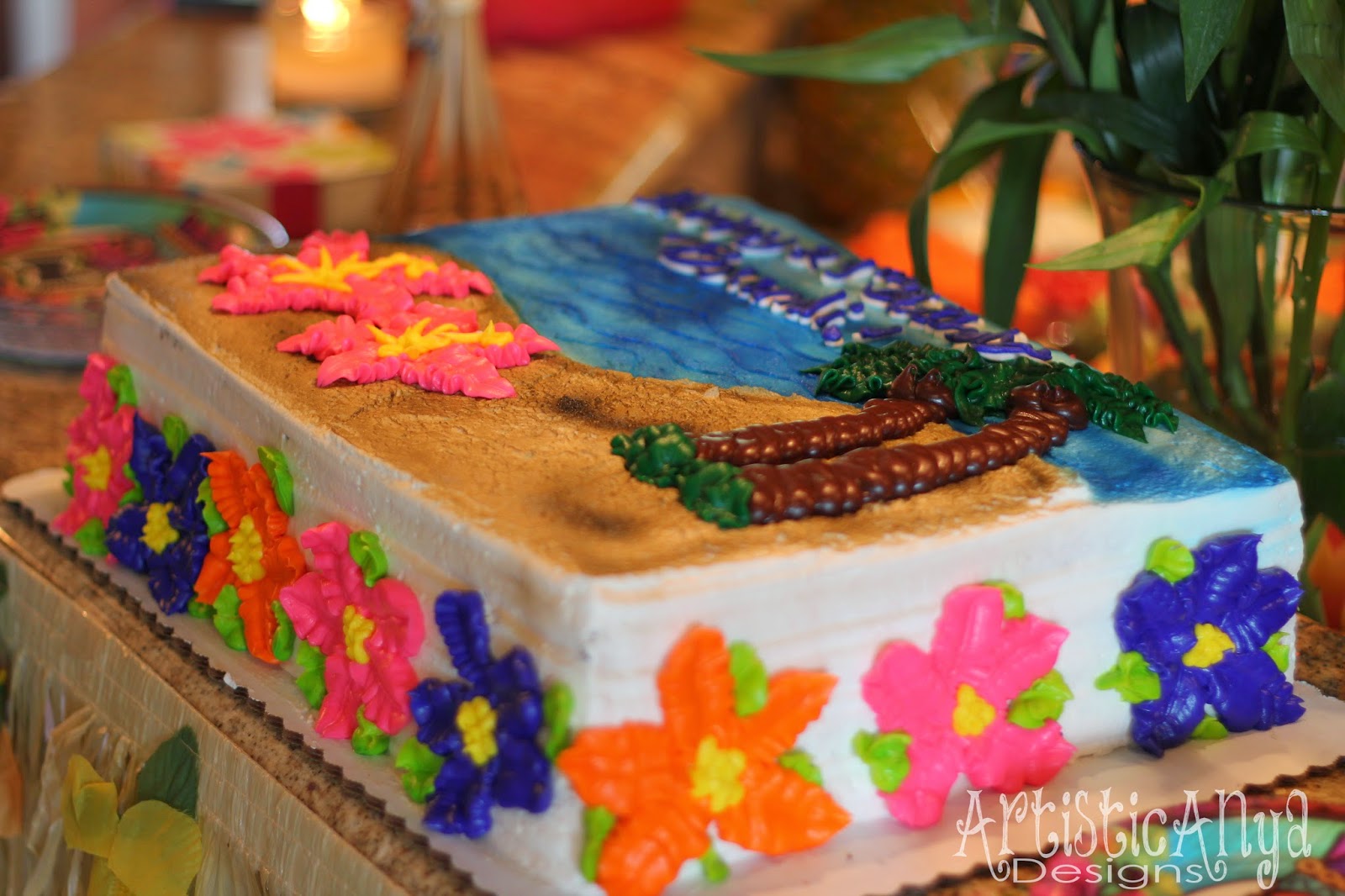 Artistic Anya Designs: Hawaiian Luau Party