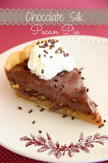 Chocolate Silk Pecan Pie - Diary of A Recipe Collector