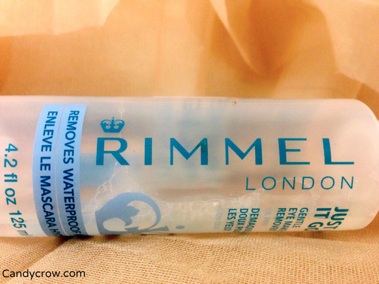 Rimmel London Just let it go... Gentle oil free eye makeup remover review.'