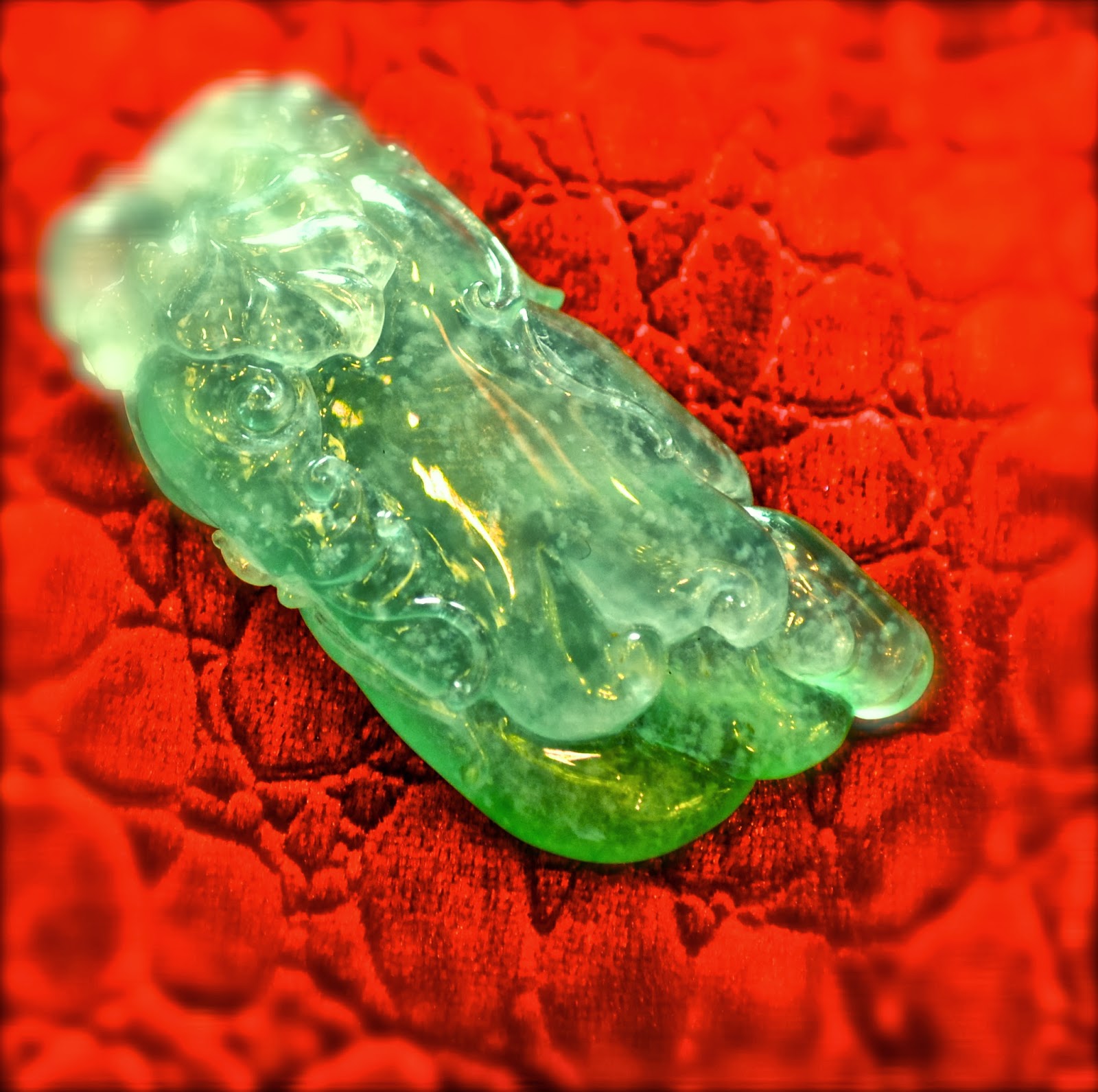 Lotus on Water This is the power of the Lotus exquisite jadeite