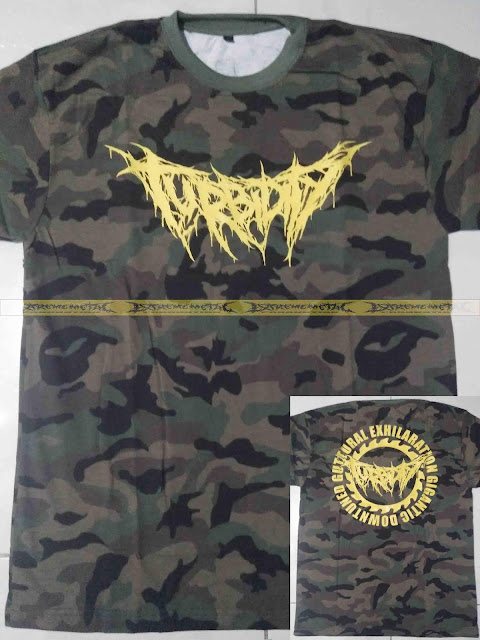 T-Shirt TURBIDITY - Guttural Exhilaration Gigantic Downtuned