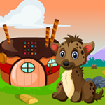 Games4King Baby Hyena Rescue