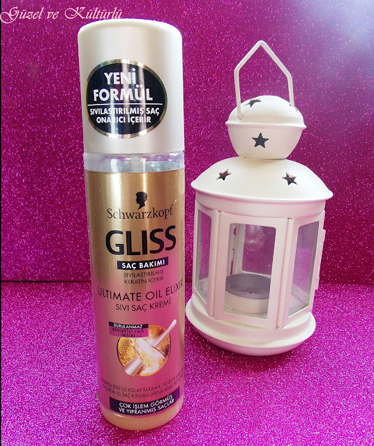 Schwarzkopf Gliss Ultimate Oil Elixir Sıvı Saç Kremi Schwarzkopf Sıvı Saç Kremi