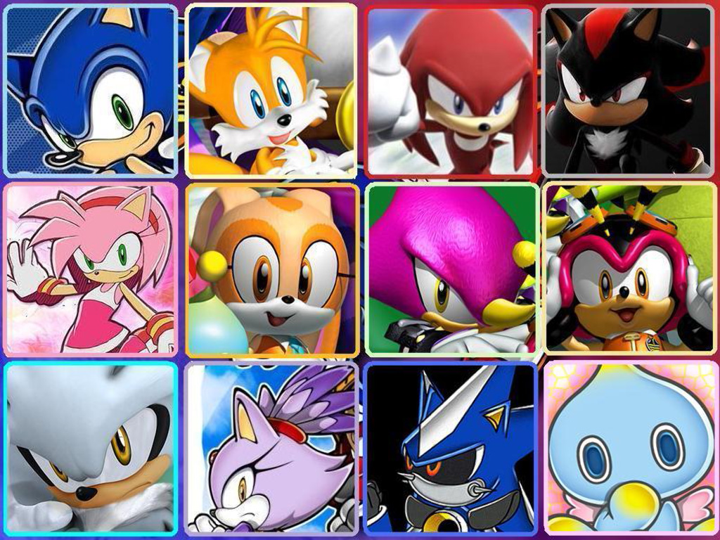 TODO LOS PERSONAJES DE SONIC Imagui