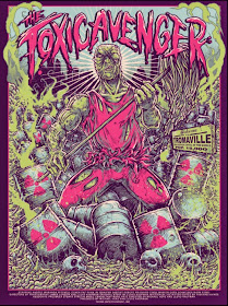 The Toxic Avenger Screen Print by Godmachine