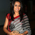 Telugu TV Anchor Geetha Bhagath Hot In Black Saree