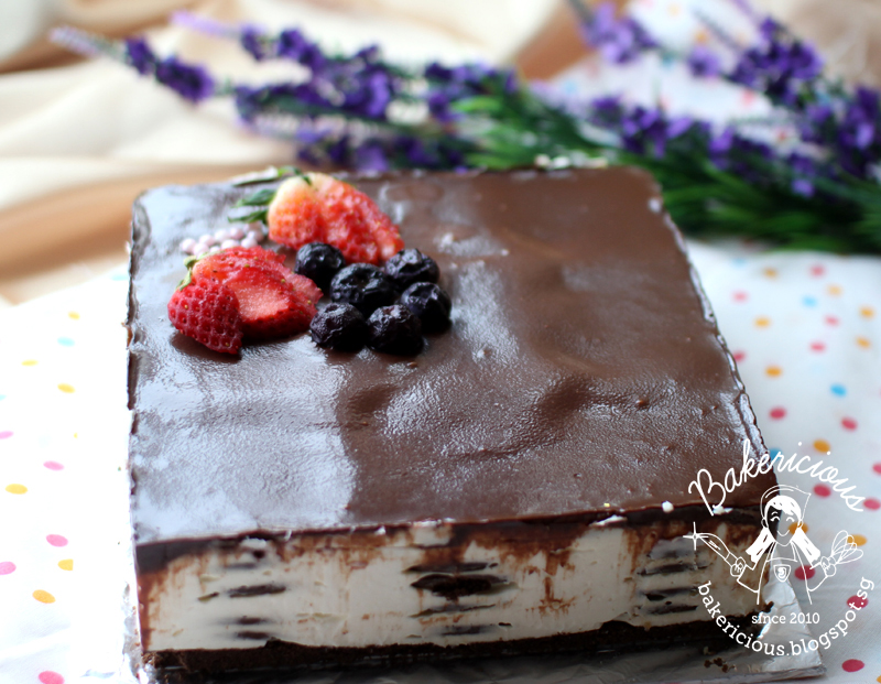 Bakericious Layer Biscuits Cheesecake aka Kek Lapis Cheese Persona